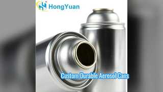 Custom Durable Aerosol Tin Cans for Premium Packaging