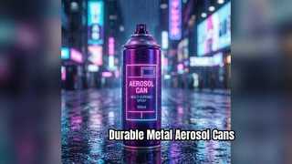Durable Empty Aerosol Tin Cans for Automotive Use