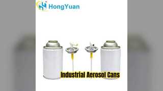 Industrial Aerosol Cans Chemical Spray Packaging