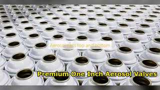 One Inch Aerosol Valve for Hair Spray Cans